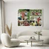 our family photo collage interior view