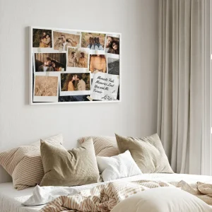 forever love photo collage side view