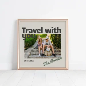 travel with you photo collage close up view