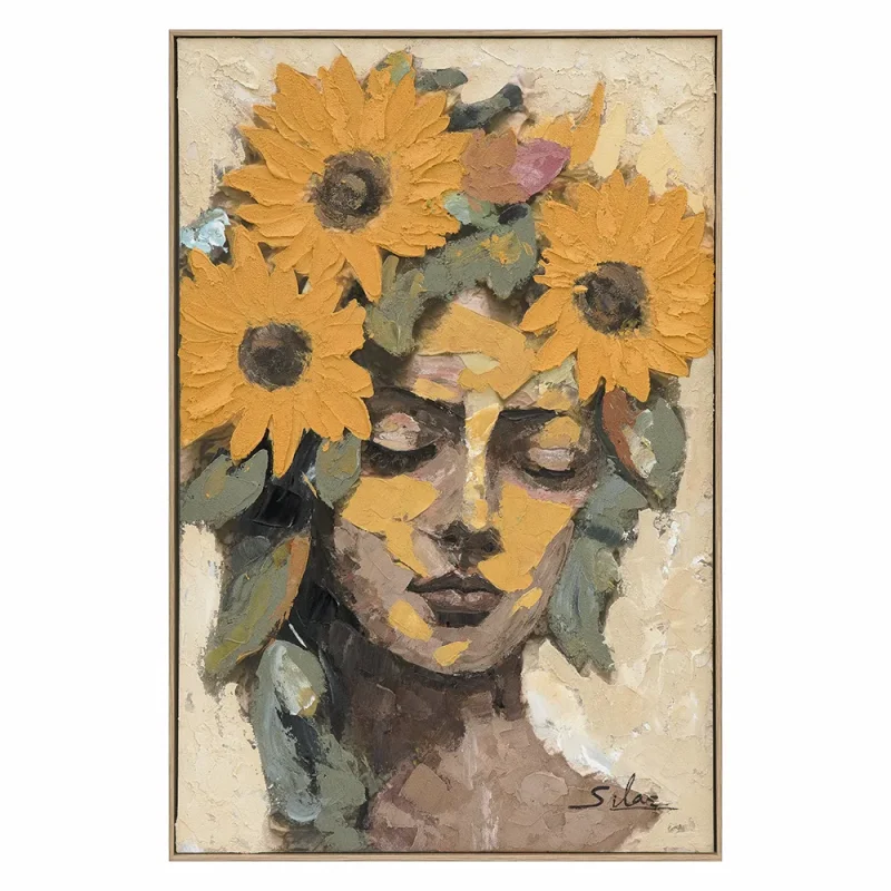 Floral wall art