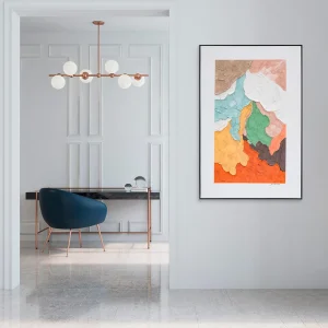 Abstract wall decor