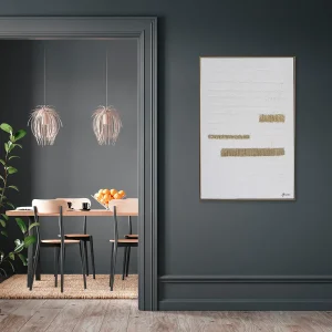 Abstract wall decor