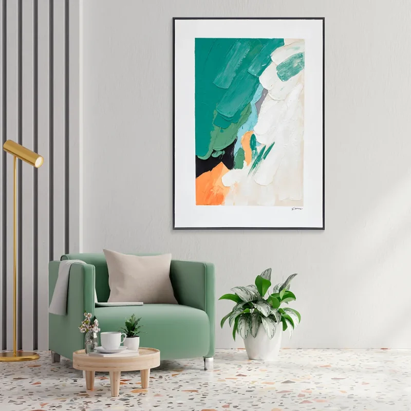 Abstract wall decor