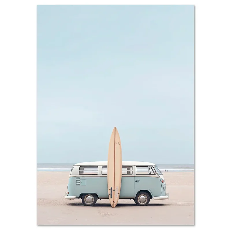 Beachside Serenity Coastal large wall art
