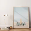 Beachside Serenity Coastal wall art prints