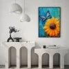 Vibrant Blossom Floral canvas prints