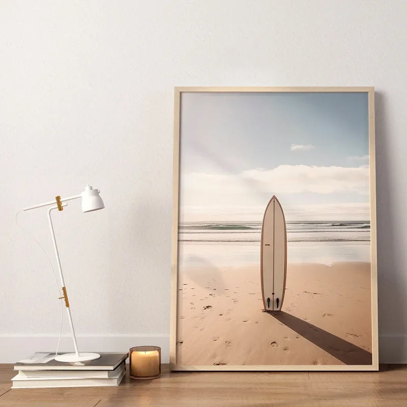 Morning Surf Beach wall art prints