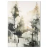 Misty Forest Forest large wall art