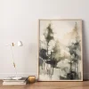 Misty Forest Forest wall art prints