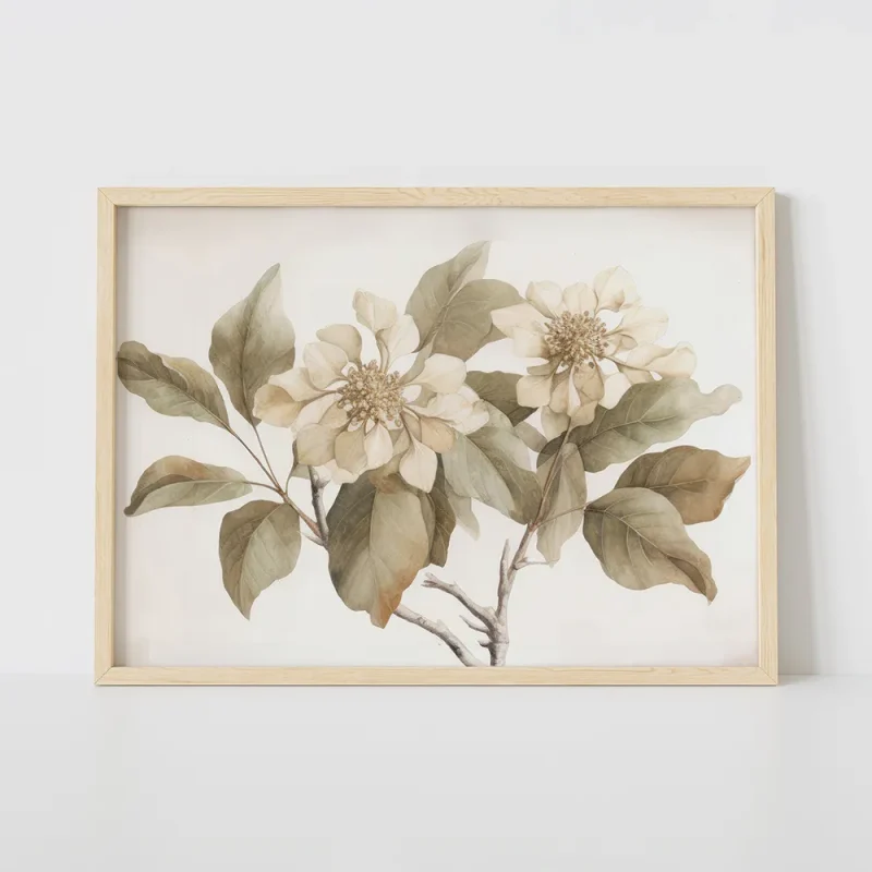 Vintage Flora Floral wall art prints