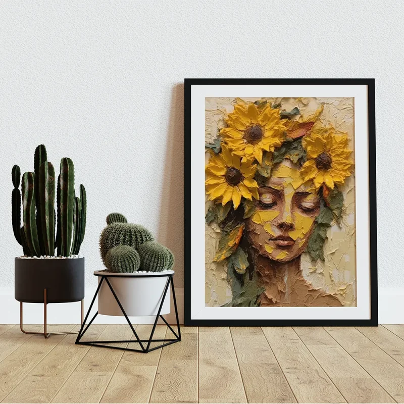 Sunflower Dream Beauty wall art prints