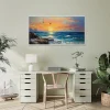 Sunset Serenity Coastal canvas prints