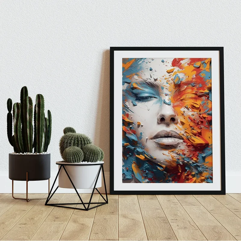 Colour Burst Beauty wall art prints