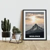 Resilience Peak Mountains wall art prints
