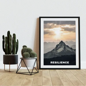 Resilience Peak Mountains wall art prints
