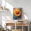 Sunlit Blossom Floral canvas prints