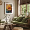 Sunlit Blossom Floral poster prints