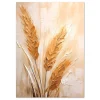 Golden Harvest Leaf large wall art