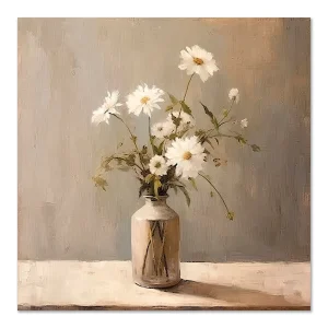 Pure Elegance Floral large wall art