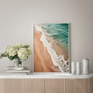 Coastal Serenity Beach wall art prints
