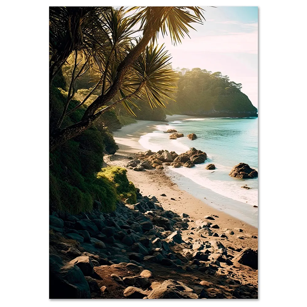 KAA47A-P1-tranquil-cove-beach-large-wall-art Tranquil Cove Beach large wall art