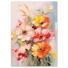 Radiant Garden Floral large wall art