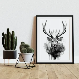 Forest Majesty Animal wall art prints