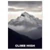 Climb High Mountains large wall art
