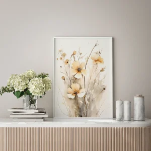 Autumn Blooms Floral wall art prints