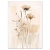 Gentle Blossoms Floral large wall art