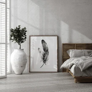 Whispering Feathers Abstract wall art prints