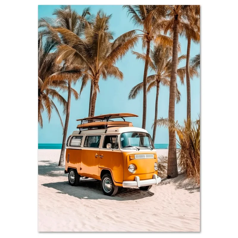 Coastal Escape Beach large wall art