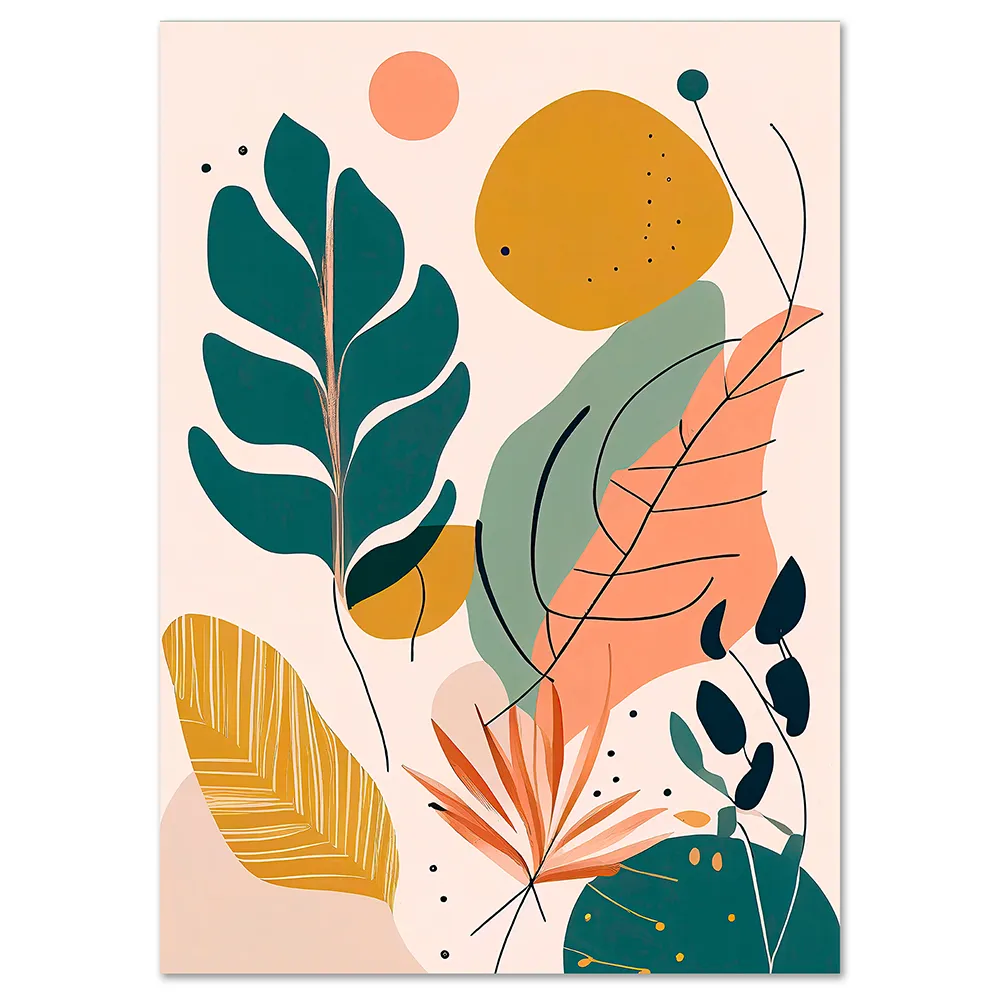 KAA79A-P1-vibrant-harmony-floral-large-wall-art Vibrant Harmony Floral large wall art