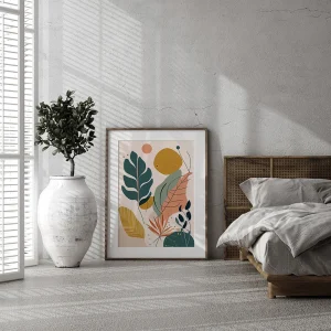Vibrant Harmony Floral wall art prints