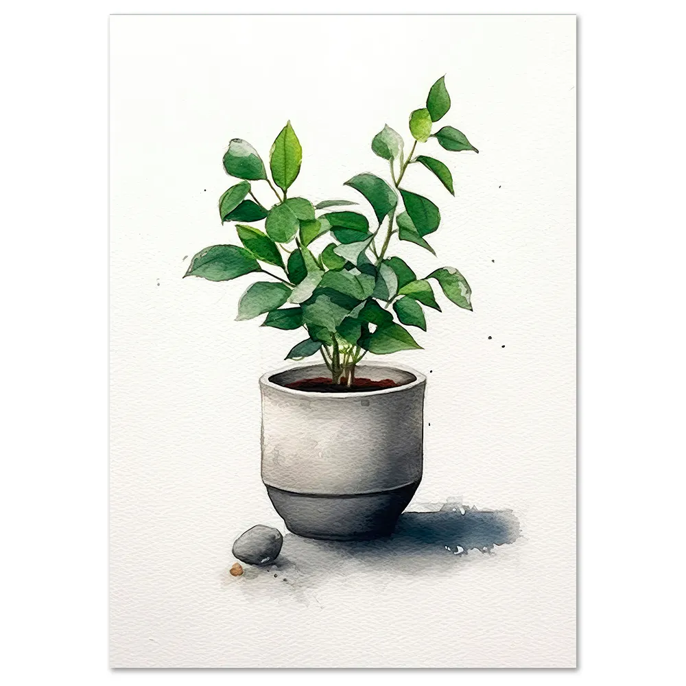 KAA81A-P1-serenity-in-green-leaf-large-wall-art Serenity In Green Leaf large wall art
