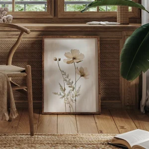 Ethereal Blooms Floral wall art prints