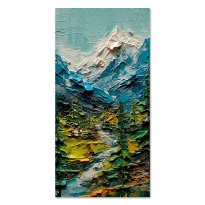 Majestic Peaks Mountains large wall art