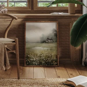 Countryside Serenity Floral wall art prints