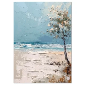 Coastal Breeze Beach large wall art