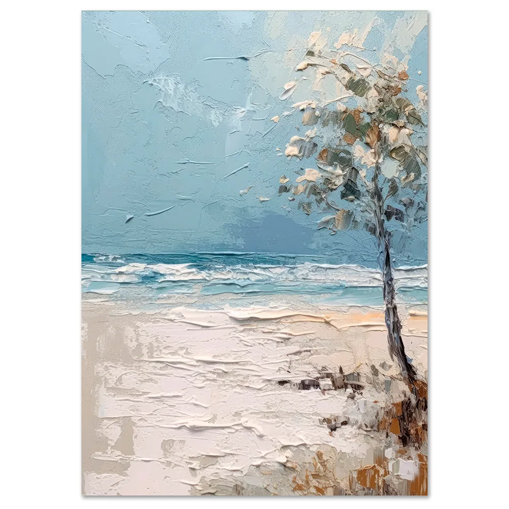 KAA95A-P1-coastal-breeze-beach-large-wall-art Coastal Breeze Beach large wall art