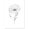 Floral Muse Floral large wall art