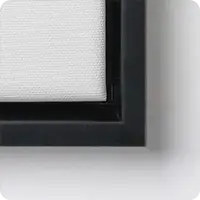 Canvas frame option black