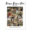 happy father’s day photo collage design