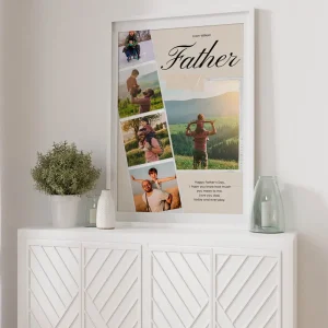 father’s day moments photo collage side view
