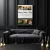happy father’s day memories photo collage interior view