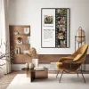happy father’s day filmstrip photo collage interior view