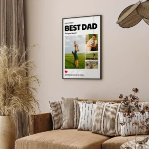 devoted best dad photo collage side view
