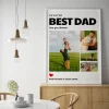 devoted best dad photo collage interior view