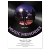 music memories stage photo collage design