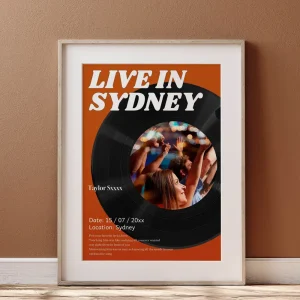 live in sydney photo collage close up view